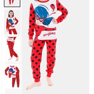 Miraculous Pajamas Girls' Pajama Sets Ladybug Kids Pjs size 12